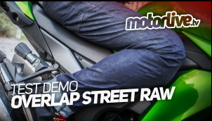 Essai Motoservices : jean moto Street Overlap