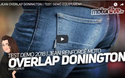 Essai Motoservices : jean moto Donington Overlap