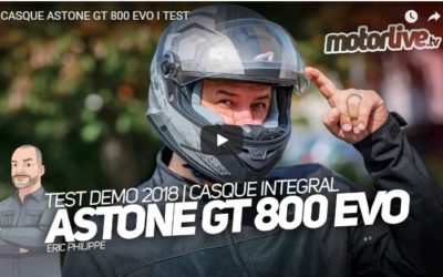 Essai Motoservices : casque moto GT800 evo Astone helmets