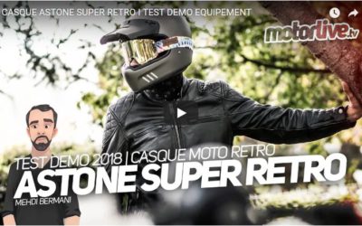 Essai Motoservices : casque moto Super Retro Astone helmets