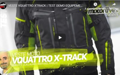 Essai Motoservices : veste touring Xtrack Vquattro design